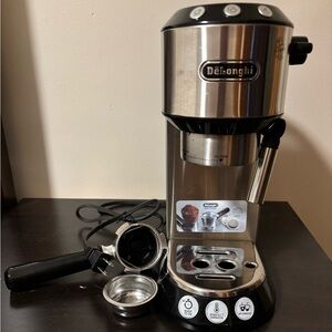 DeLonghi Stainless Steel Espresso Machine